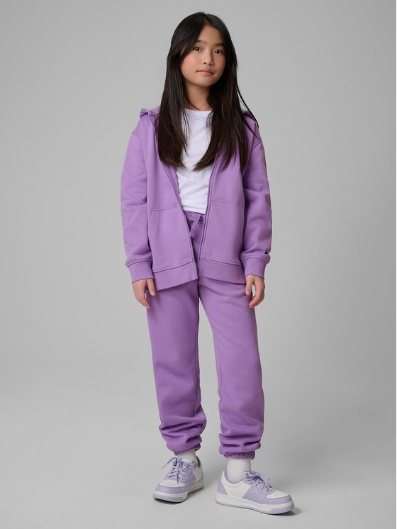 4F 4F Felpa 4FJRSS26TSWSF2715-51S Viola Loose Fit