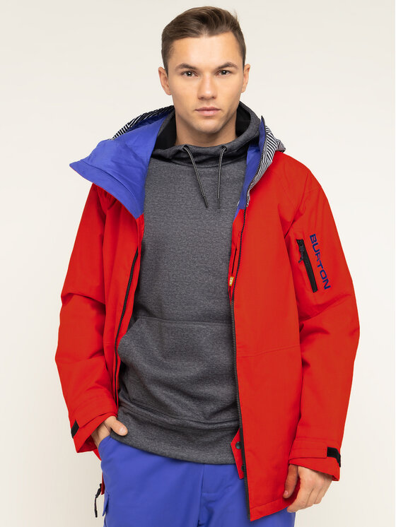 Burton Burton Snieglenčių striukė Hilltop 13066105600 Raudona Regular Fit