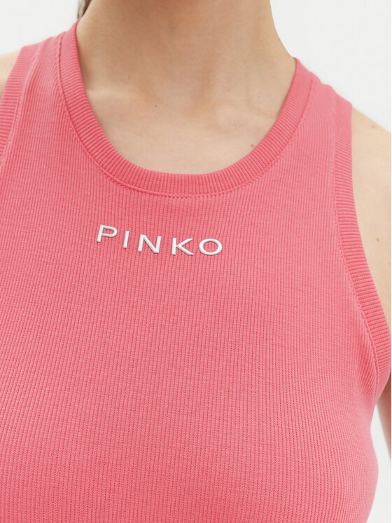 PINKO PINKO Top 100822 A2C1 Różowy Regular Fit