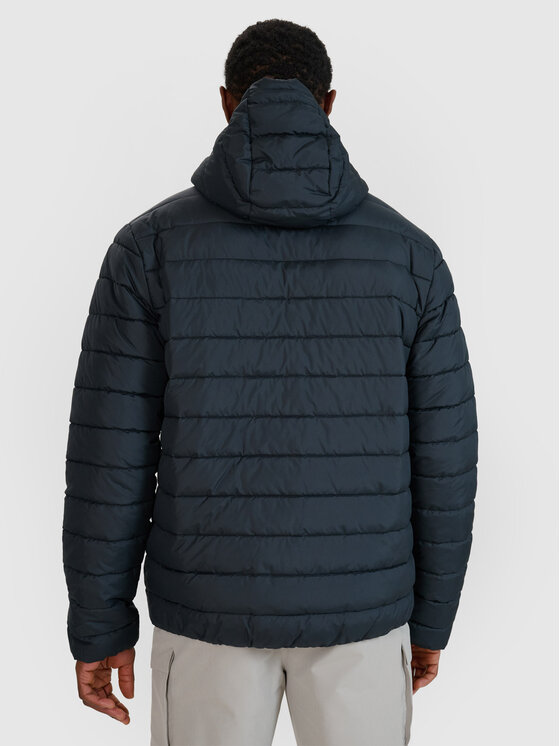 4F 4F Kurtka puchowa BASIC+ Czarny Regular Fit