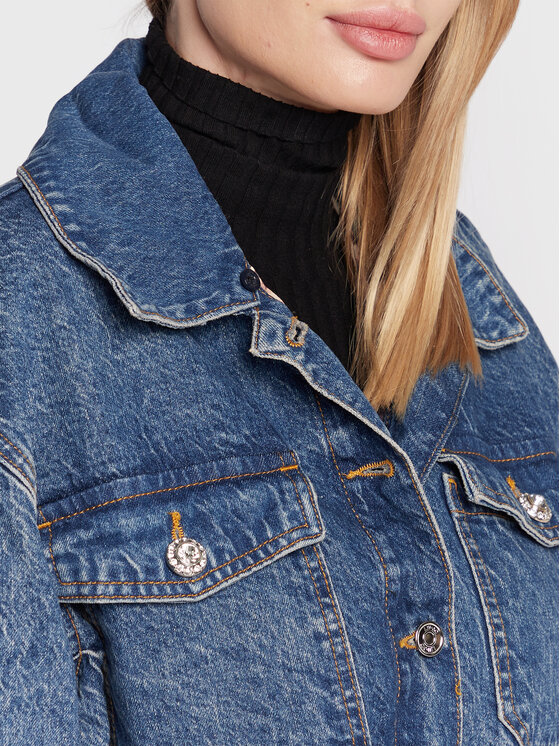 Liu Jo Liu Jo Jeans jakna UF2112 D4746 Modra Regular Fit
