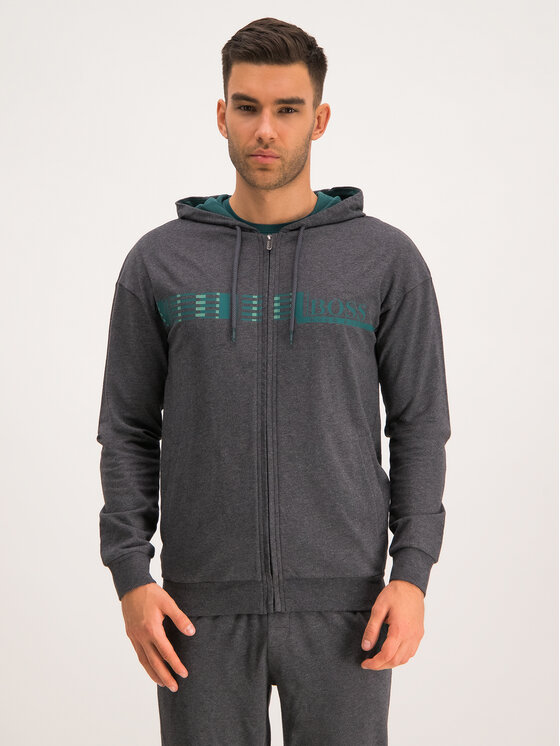 Boss Bluza Authentic 50420499 Szary Regular Fit Modivo.pl