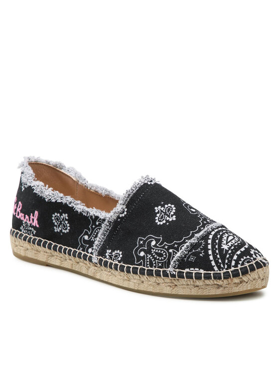 MC2 Saint Barth Espadrile Mogan MOG0001 01339B Negru 01339B imagine noua
