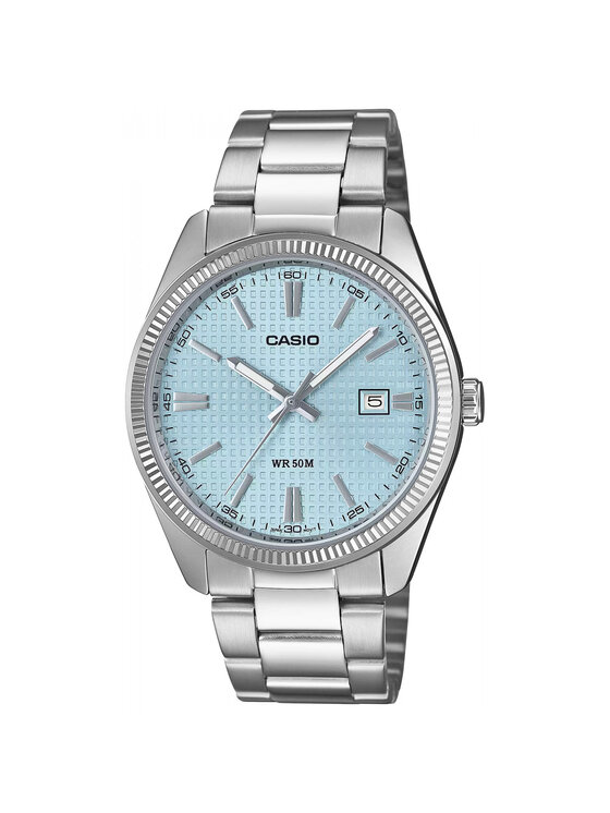 Casio Casio Hodinky MTP-1302PE-2AVEF Strieborná