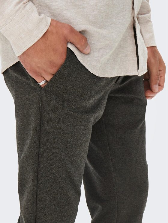 Only & Sons Only & Sons Čino bikses 22022911 Pelēks Tapered Fit