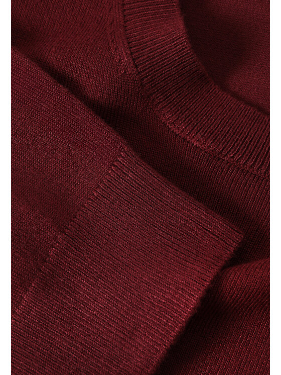 TATUUM TATUUM Sweter LOKI Czerwony Fitted Fit
