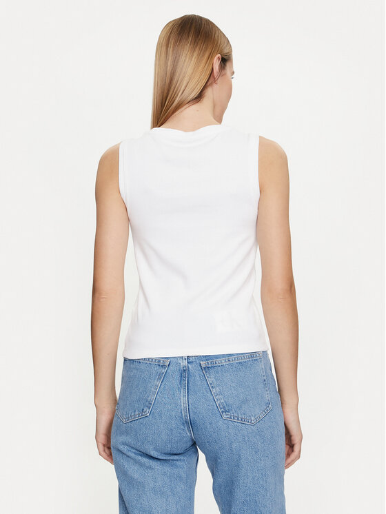 Gap Gap Top 540735-04 Weiß Slim Fit