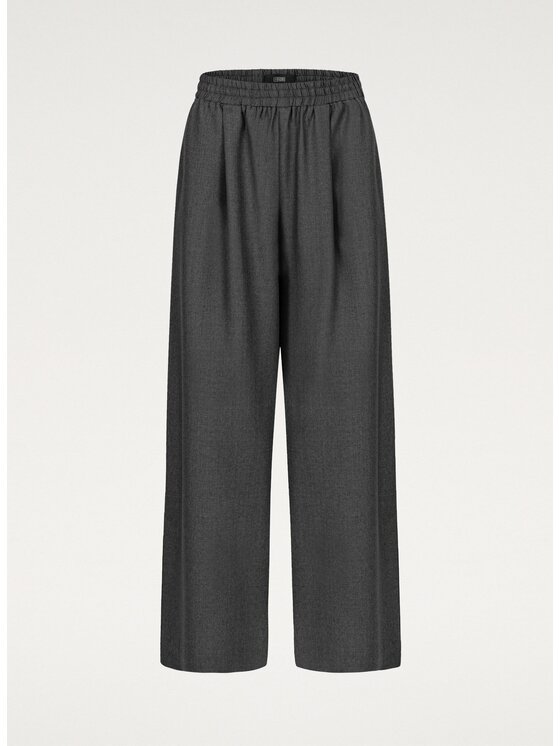 LEBRAND LEBRAND Spodnie damskie Franco Szary Regular Fit