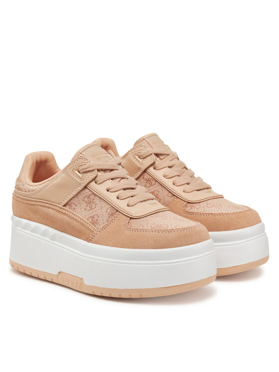 Guess Guess Sneakersy FLPR2D FAL12 Beżowy