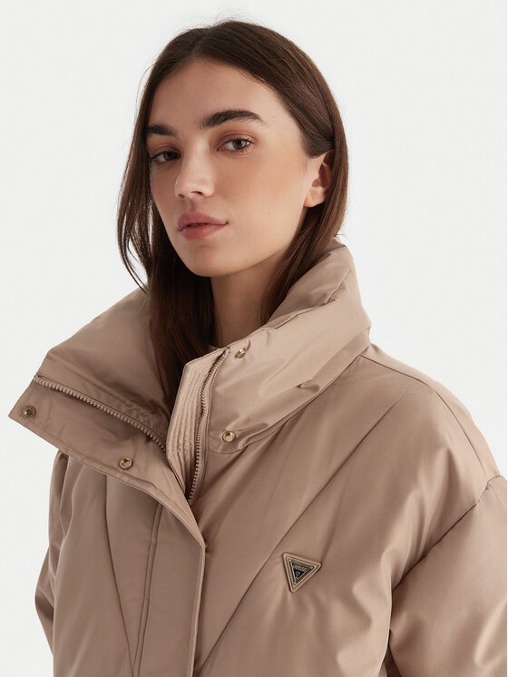 Guess Guess Ziemas jaka V5BL13 WHHZ2 Bēšs Regular Fit