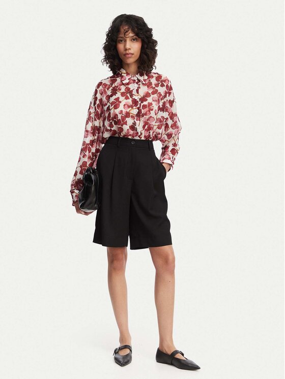 ACCESS FASHION ACCESS FASHION Koszula 63-7027-233 Czerwony Regular Fit
