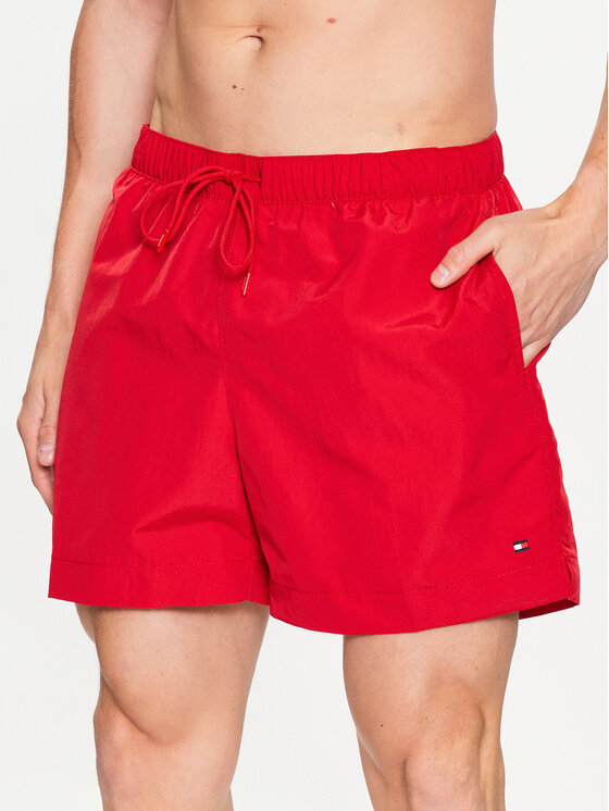 Tommy Hilfiger Tommy Hilfiger Σορτς κολύμβησης UM0UM02793 Κόκκινο Regular Fit