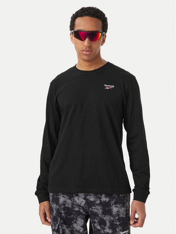 Reebok Longsleeve Feliks RK25738CCM Negru Regular Fit