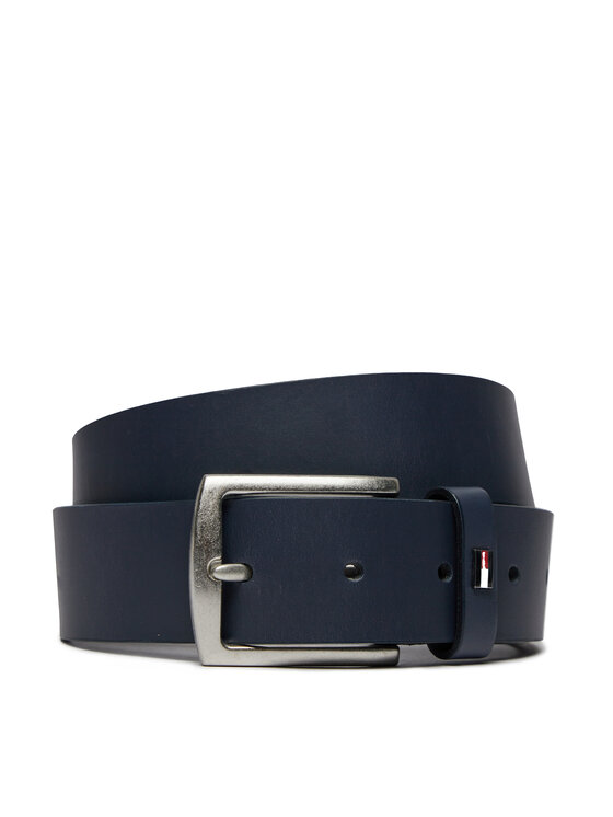 Tommy Hilfiger Herrengürtel Denton 3.5 Ext AM0AM12054 Dunkelblau, Größe 85