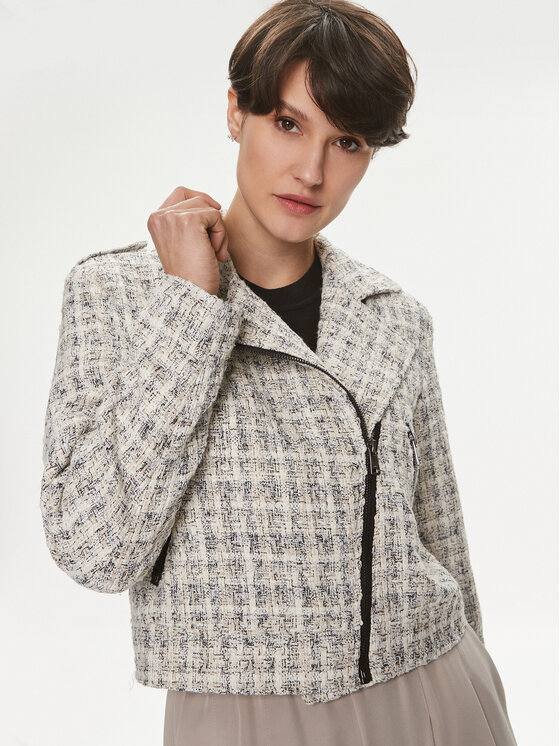 ONLY ONLY Преходно яке Bella 15308867 Сив Regular Fit