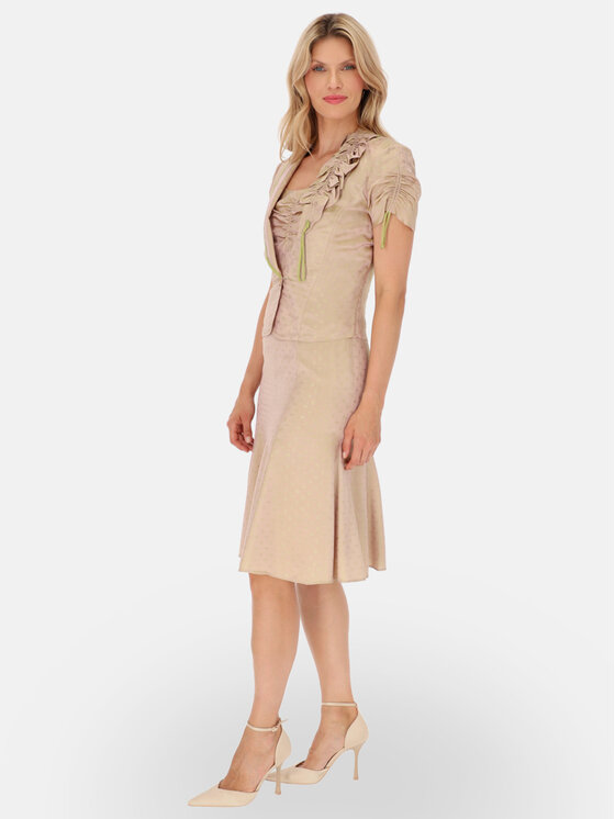 Potis & Verso Potis & Verso Marynarka Rosana Zielony Slim Fit