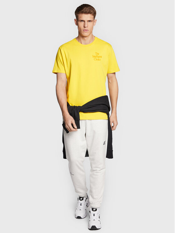 New Balance New Balance Тишърт MT23502 Жълт Relaxed Fit