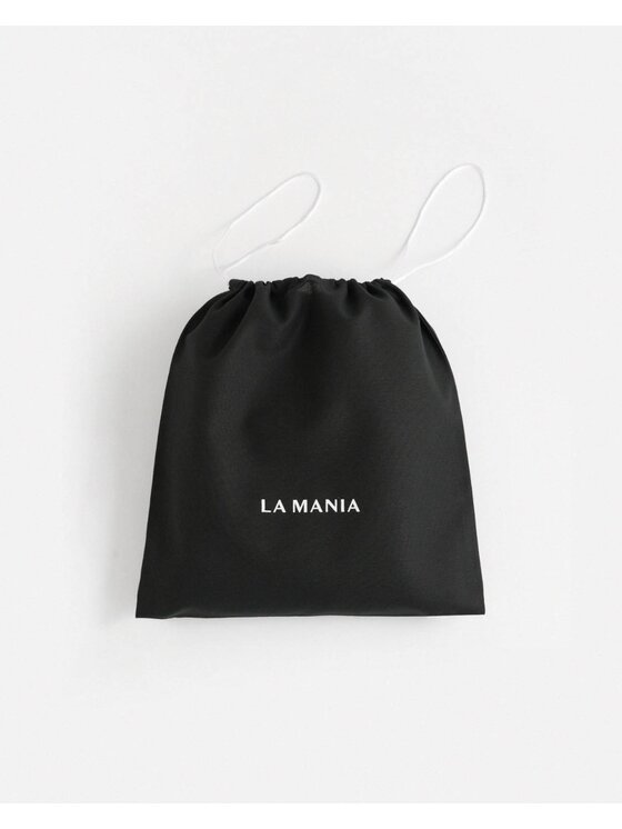 La Mania La Mania Dywanik łazienkowy Mono Mania Premium 50x70 Czarny