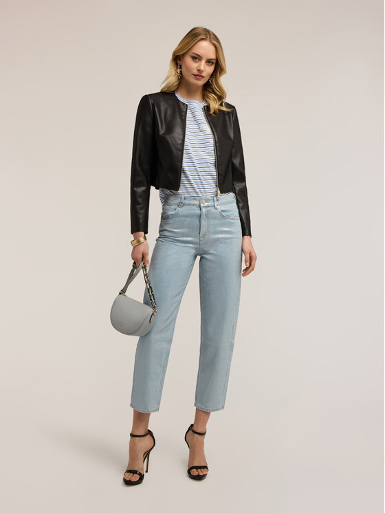 Motivi Motivi Jeans P460Q004472N004 Turchese Boy Fit