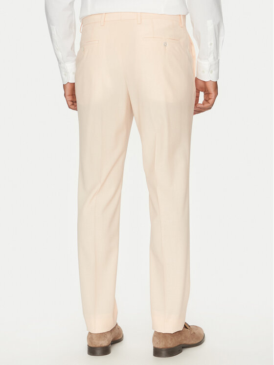 BOSS BOSS Garnitur H-Huge 50540759 Pomarańczowy Slim Fit
