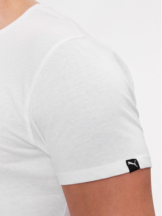 Puma Puma Σετ t-shirts Basic 935016 Λευκό Regular Fit