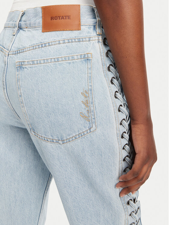 ROTATE ROTATE Traperice 1141831468 Plava Wide Leg
