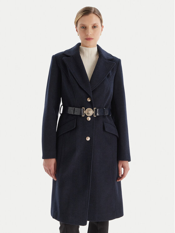 Guess Guess Преходно палто W5BL25 W2672 Тъмносин Regular Fit