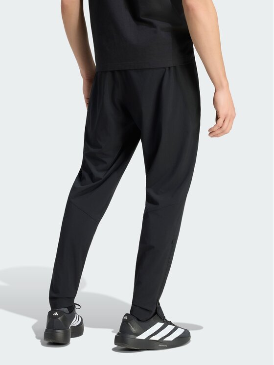 adidas adidas Spodnie materiałowe 161737 Czarny Regular Fit