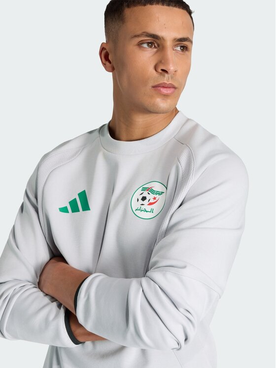 adidas adidas Bluza Algeria Tiro Travel Full Zip Szary Regular Fit