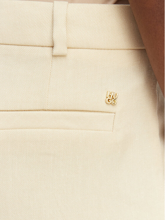 HUGO HUGO Stoffhose Halati 50559839 Beige Regular Fit