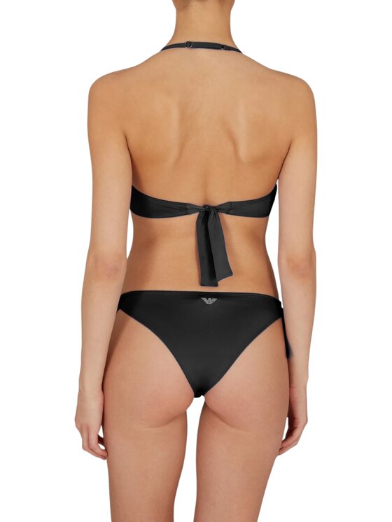 Emporio Armani Emporio Armani Costume da bagno Bikini Emporio Armani Fascia Strass Nero