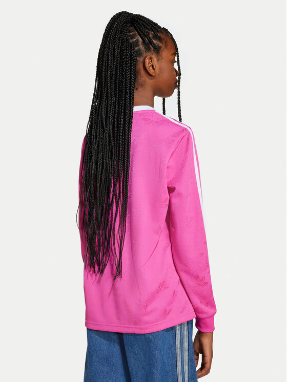 adidas adidas Palaidinė Jaquard JW2845 Rožinė Loose Fit