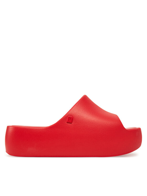 Melissa Damskie Klapki, rozmiar 41/42, Czerwone, Melissa Free Platform Slide Ad 35859