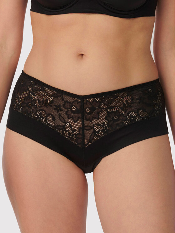 Triumph Triumph Brazilian Damenslip Vivid Spotlight 10210632 Schwarz
