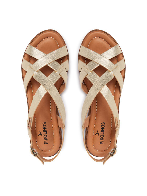 Pikolinos Pikolinos Sandály Algar W0X-0556Cl Zlatá