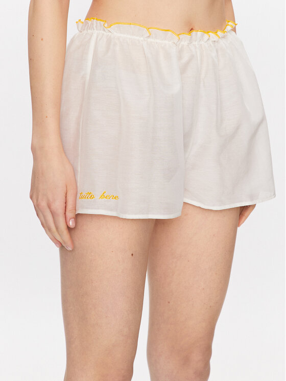 Pantaloncini del pigiama Out Of Office Bianco