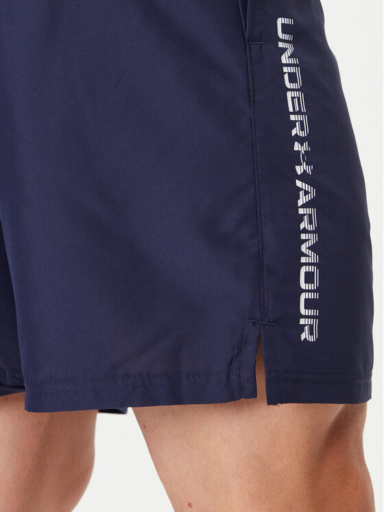Under Armour Under Armour Športne kratke hlače Ua Woven Wdmk Shorts 1383356-410 Mornarsko modra Loose Fit
