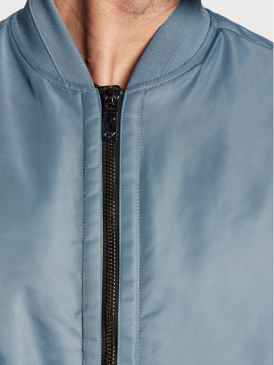 Calvin Klein Calvin Klein Kurtka bomber Hero K10K109907 Niebieski Relaxed Fit