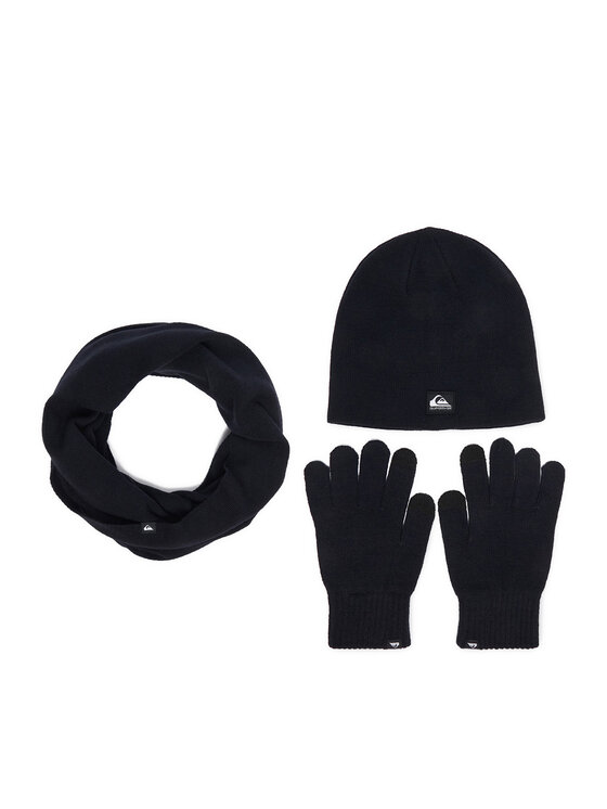 Quiksilver Quiksilver Komplektas: kepurė, gaubtas ir pirštinės CWBEO-QS-SM346-002-AW26 Tamsiai mėlyna