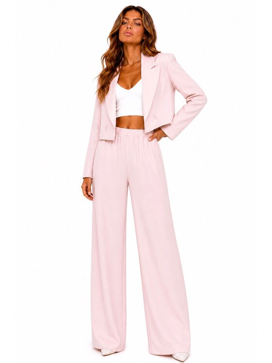 Agatha Studio Agatha Studio Garnitur A26SS-KA-K21 Różowy Regular Fit