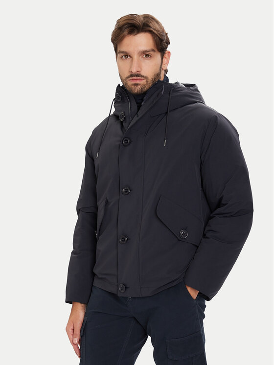 C.P. Company C.P. Company Télikabát 19CMOW197A110419A 888 Sötétkék Regular Fit