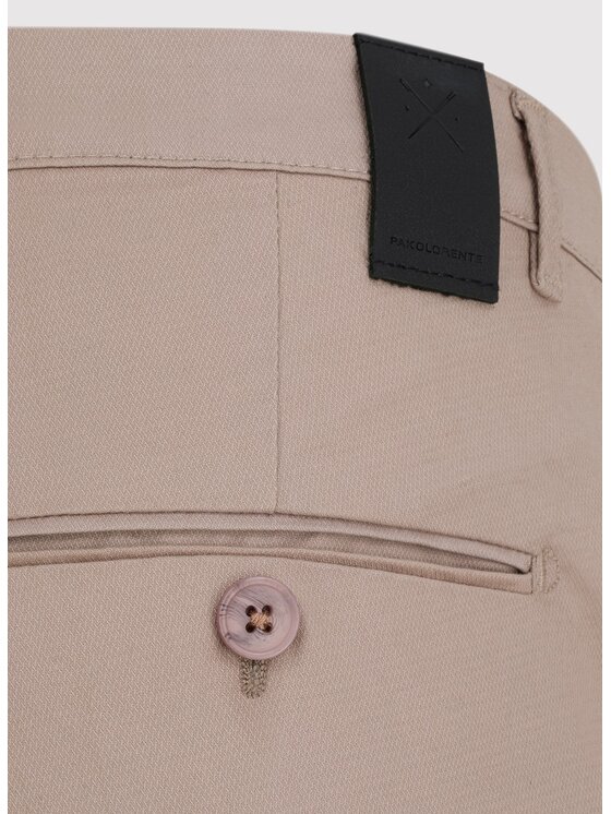 Pako Lorente Pako Lorente Szorty materiałowe P24SF-WS-005 Beżowy Classic Fit