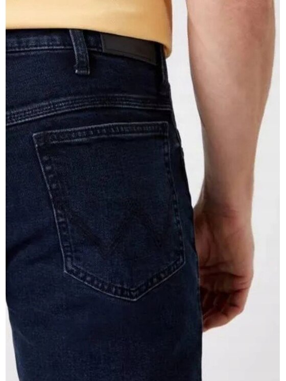 Wrangler Wrangler Jeansy Straight Niebieski Regular Fit