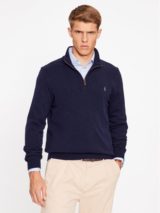 Polo Ralph Lauren Polo Ralph Lauren Pulover 710876756001 Mornarsko modra Regular Fit