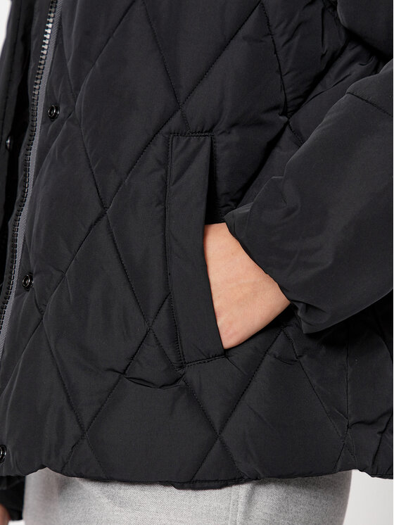 Lee Lee Télikabát 112341599 Fekete Relaxed Fit
