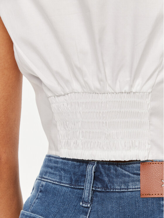 Guess Guess Блузка W4GH79 WAF10 Білий Regular Fit
