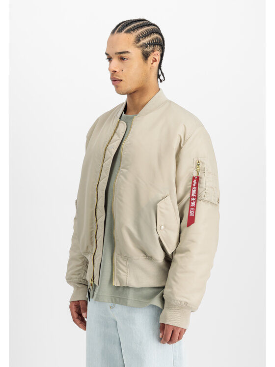 Alpha Industries Alpha Industries Kurtka bomber MA-1 Heritage Bomber Jacket Beżowy Core Fit