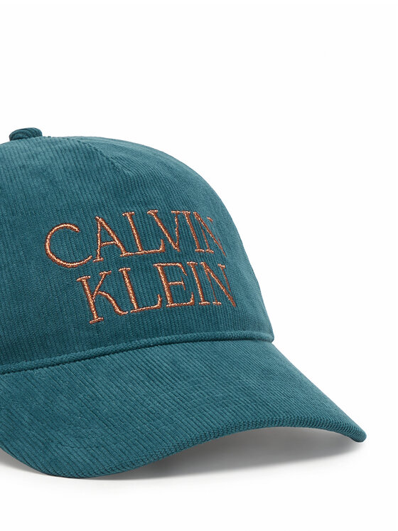 Calvin Klein Calvin Klein Šilterica Corduroy Graphic 5 Panel Cap LV04D5064G Tamnoplava