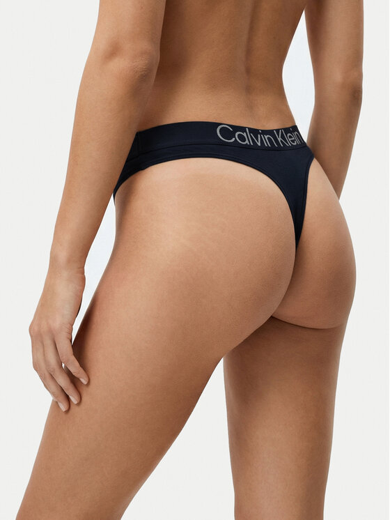 Calvin Klein Underwear Calvin Klein Underwear Stringové nohavičky LV00QD5292 Tmavomodrá