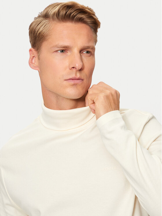Hechter Paris Hechter Paris Rollkragenpullover 75001 142905 Écru Regular Fit